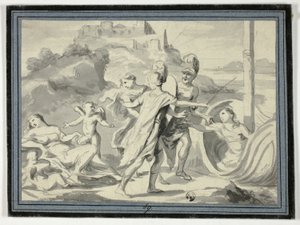 Rape of Helen by Unknown