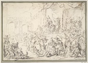 Rape of the Sabine Women by Unknown