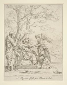 Rest on the Flight into Egypt by Unknown