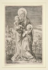 Saint Anne, the Virgin and Child by Unknown