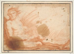 Seated River God