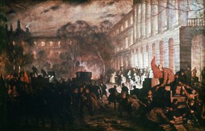 Smolny Institute - October Revolution Headquarters, Petrograd 1917