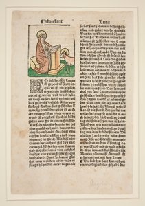 St. Luke. Illustration to Golden Legend by Unknown