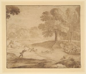 Stag Hunt by Unknown