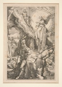 The Resurrection (detail) by Unknown