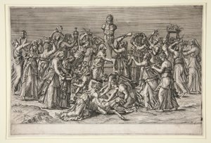 The Sacrifice to Priapus by Unknown