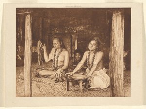 Two Tahitians by Unknown
