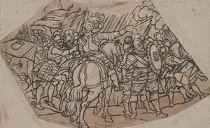 Warriors on Horseback by Unknown