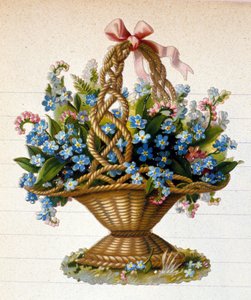A basket of flowers