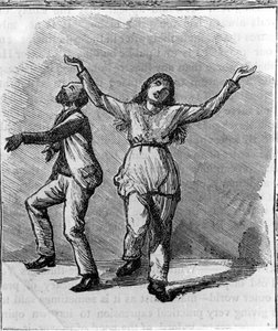 A couple of Shakers dancing by Unknown artist