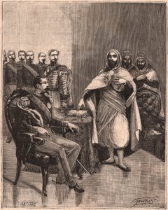 Abd El Kader and Napoleon III by Unknown