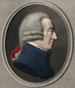 Adam Smith 1723-1790 - engraving - 19th century by Unknown artist