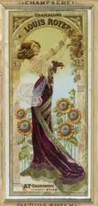 Advertising poster for Louis Royer champagne, late 19th century