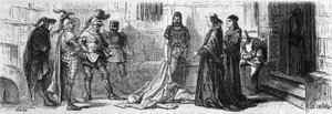 Alexander VI delivered Jeme, a Turkish prince, poisoned, died some time later. Engraving of the 19th century by Unknown artist