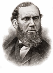 Allan Pinkerton (1819-1884), American detective of Scottish origin by Unknown artist