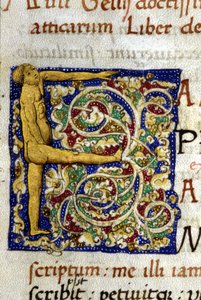 Alphabet: miniaturized letter F