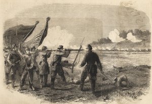 American Civil War Battle of Cedar Creek, in the Shenandoah valley, the 18th October 1864