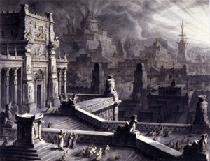 Ancient city of Persepolis in the Persian Achaemenid Empire, founded by Darios I in the 6th century BC. It was ransacked and burned by Alexander the Great in 331 BC.