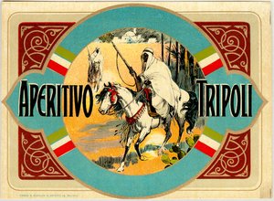 Aperitivo Tripoli alcohol advertisement