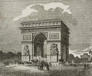 Arch of Triumph, Paris, France by Unknown artist