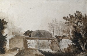 Arch of the Southampton Railway over the Chelsea Road by Unknown artist