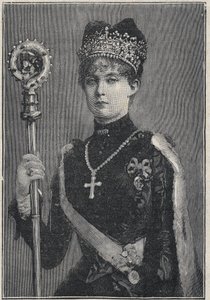 Archduchess Margarethe Klementine of Austria - engraving of 1892 by Unknown artist
