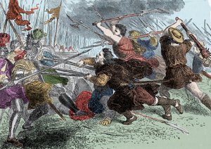 Arnold von Winkelried - Arnold von Winkelried, legendary hero of Switzerland at the Battle of Sempach by Unknown artist