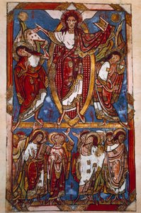 Ascension (Miniature in Sacramentary of Saint-Martial de Limoges)