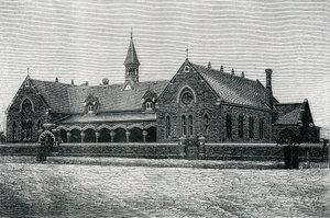 Australia: An Adelaide Public School, c.1885 (Engraving) by Unknown artist