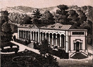 Baden Baden, Germany: view of the Colonnade by Unknown artist