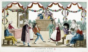Ball: Summer Bastringue, Late 18th Century by Unknown artist