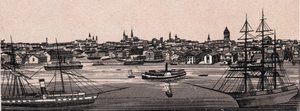Baltimore, United States: General View. in “The World Illustrates 168 Views” Undated (late 19th century)
