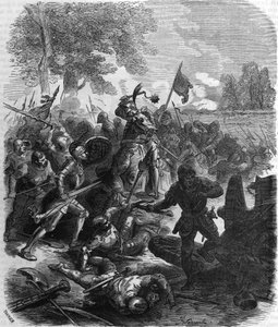 Battle of Saint-Aubin-du-Cormier, July 27 by Unknown artist