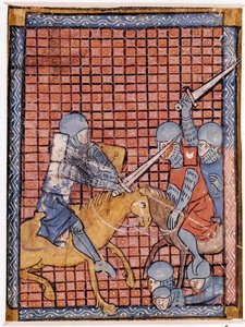 Battle of Knights by Unknown artist