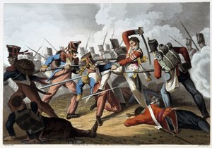 Battle of the Pyrenees - in “Historical, Military and Naval Anecdotes...” by Edward Orne