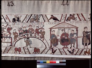 Bayeux Tapestry, Known as Embroidery of Queen Mathilde