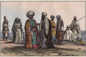 Bedouins - Engraving from 