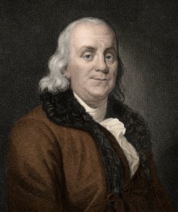 Portrait of Benjamin Franklin (engraving) by Unknown artist
