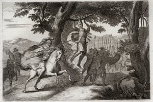Death of Absalom by Unknown artist