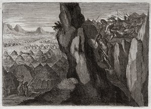 Bible of Royaumont, Old Testament: Jonathan and His Armor-Bearer
