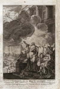Bible of Royaumont, Old Testament: Moses Addressing God
