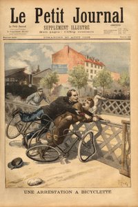 Bicycle arrest near Champigny