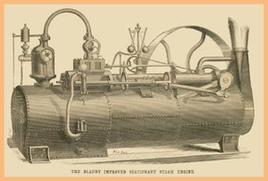 Blandy Improved Stationary Steam Engine