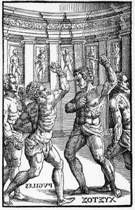 Boxers, Wrestlers in 