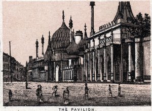 Brighton, England: View of the Pavilion. in “The World Illustrates 168 Views” Undated (late 19th century) by Unknown artist