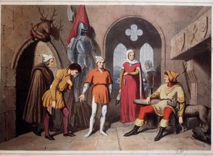 Castle interior in the Vosges, Strasbourg