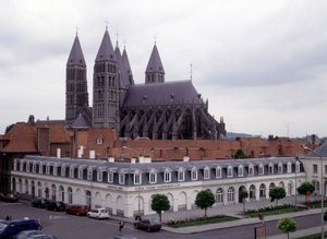 Cathedrale de Tournai, view from the outside by Unknown artist