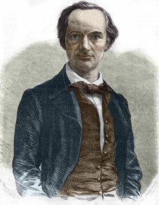 Charles Baudelaire (1821-1867), French writer by Unknown artist