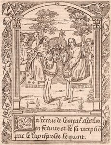 Charles the Fifth Receiving Emperor Charles IV by Unknown