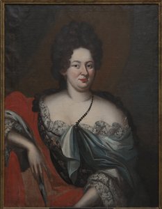 Portrait of Charlotte Sophie, Duchess of Courland by Unknown artist